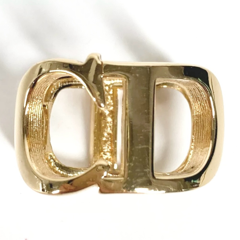 Rare Vintage Dior CD Ring / Scarf Ring - Picture 3 of 7